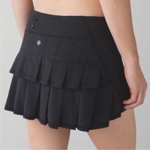 Lululemon Pace Setter Skirt/Skort Size Women’s 8 Color Black